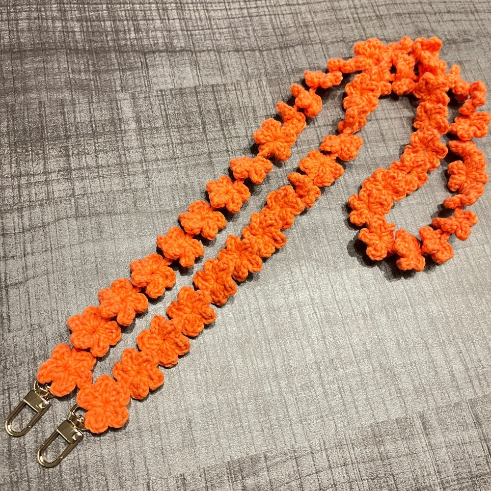 Jenny’s good life 手作小花串手機背帶 手機掛繩 小包包背帶-細節圖8