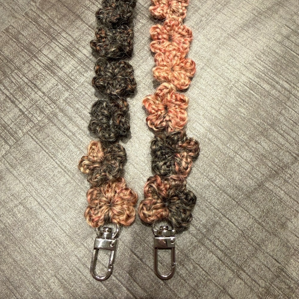 Jenny’s good life 手作小花串手機背帶 手機掛繩 小包包背帶-細節圖4