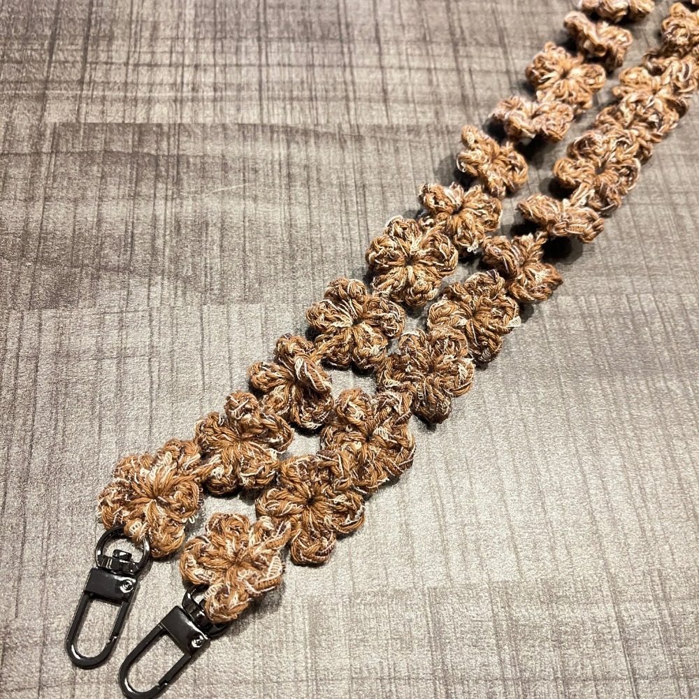 Jenny’s good life 手作小花串手機背帶 手機掛繩 小包包背帶-規格圖9