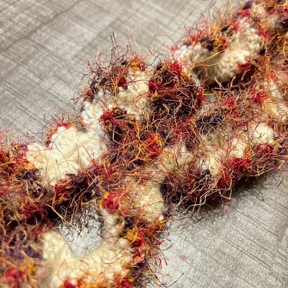 Jenny’s good life 手作毛線波浪捲捲寬版手機掛繩 手機背帶-細節圖7