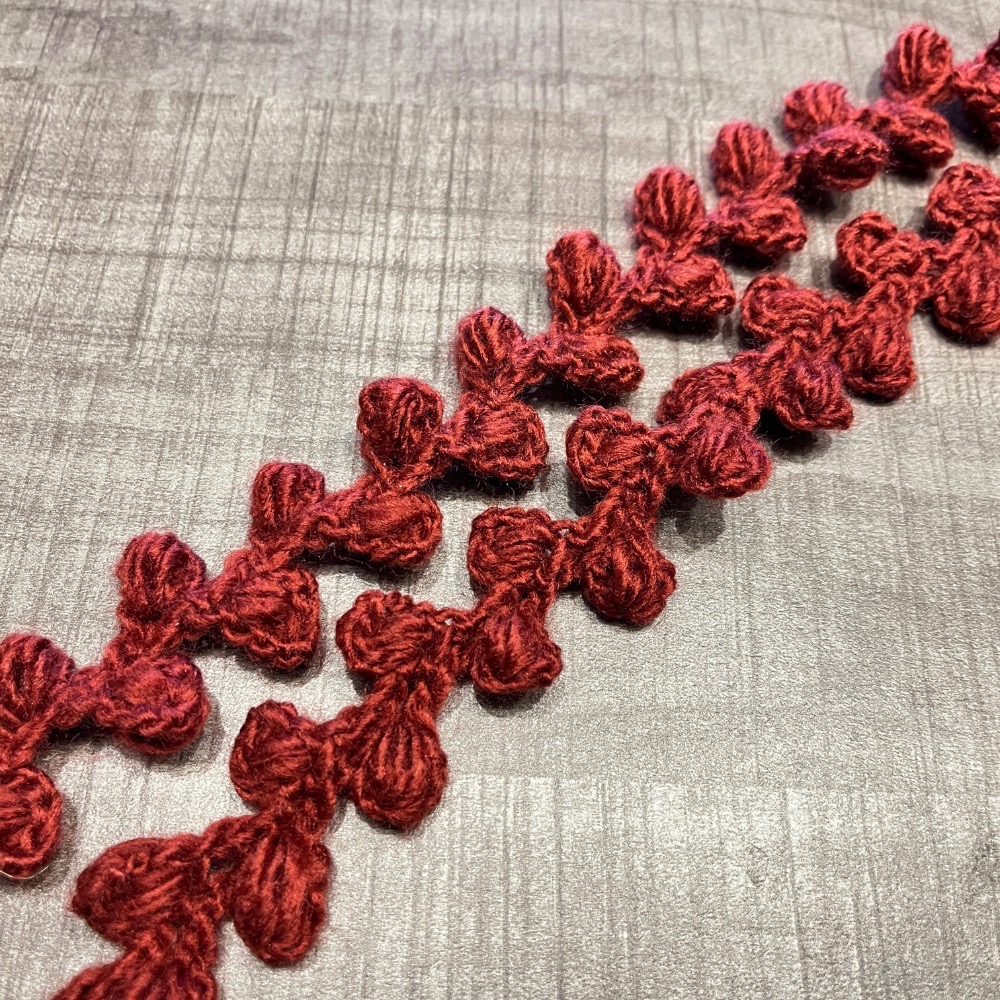 Jenny’s good life 手作毛線葉子藤蔓造型手機背帶 手機掛繩-細節圖7