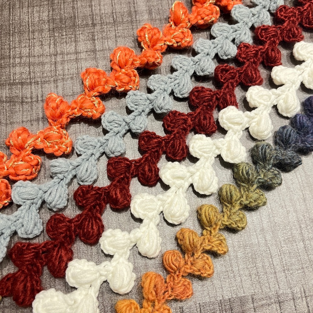 Jenny’s good life 手作毛線葉子藤蔓造型手機背帶 手機掛繩-細節圖9