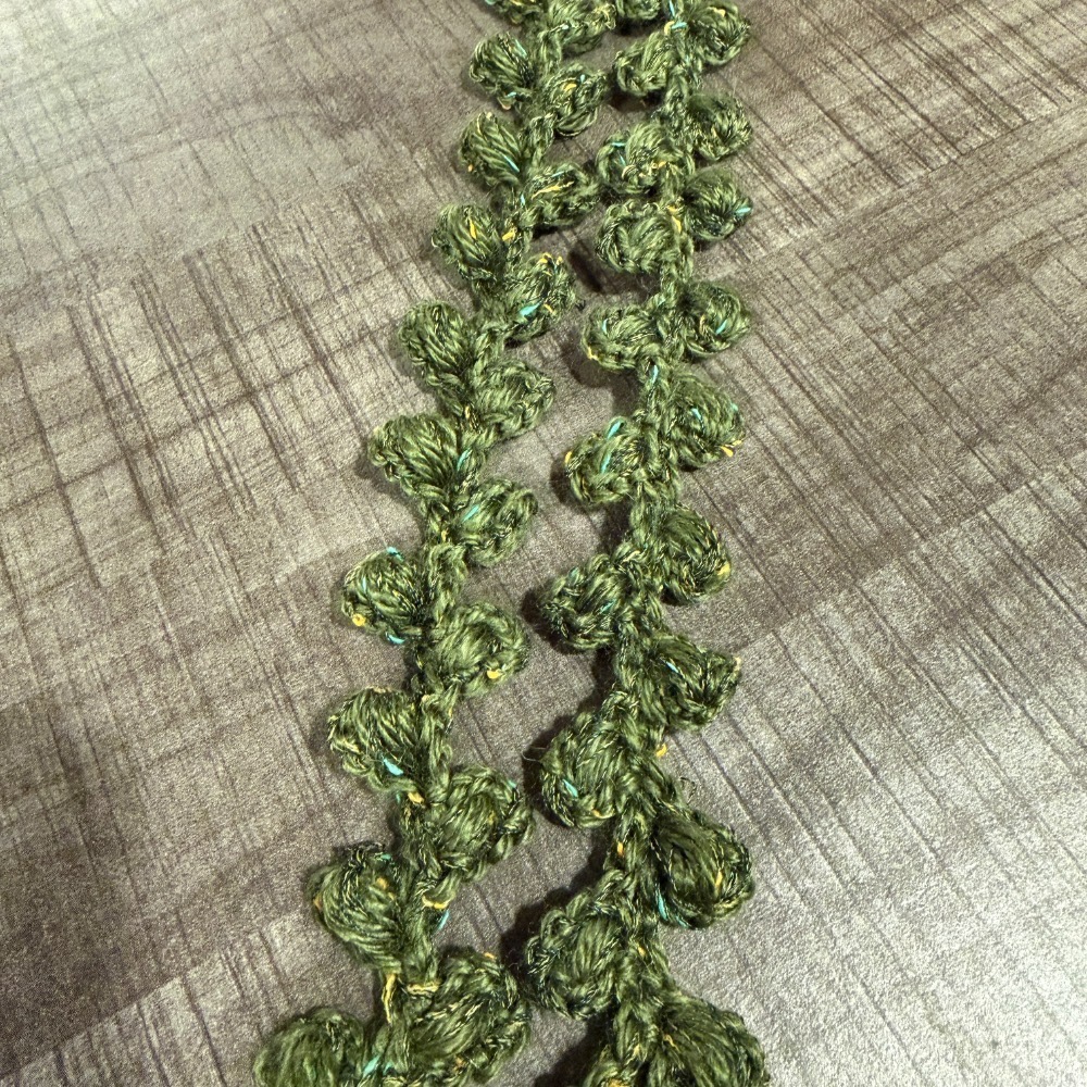 Jenny’s good life 手作毛線葉子藤蔓造型手機背帶 手機掛繩-規格圖7