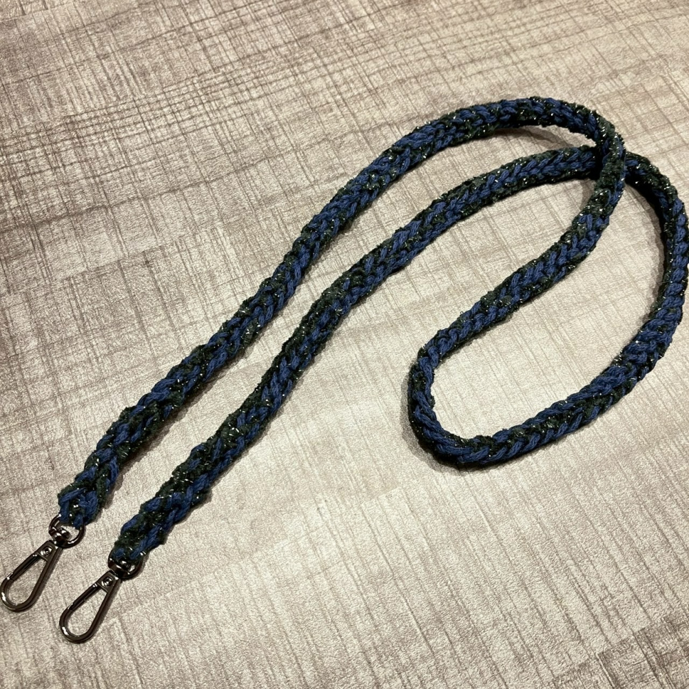 Jenny’s good life 手作混色毛線細款手機背帶 手機掛繩-細節圖7