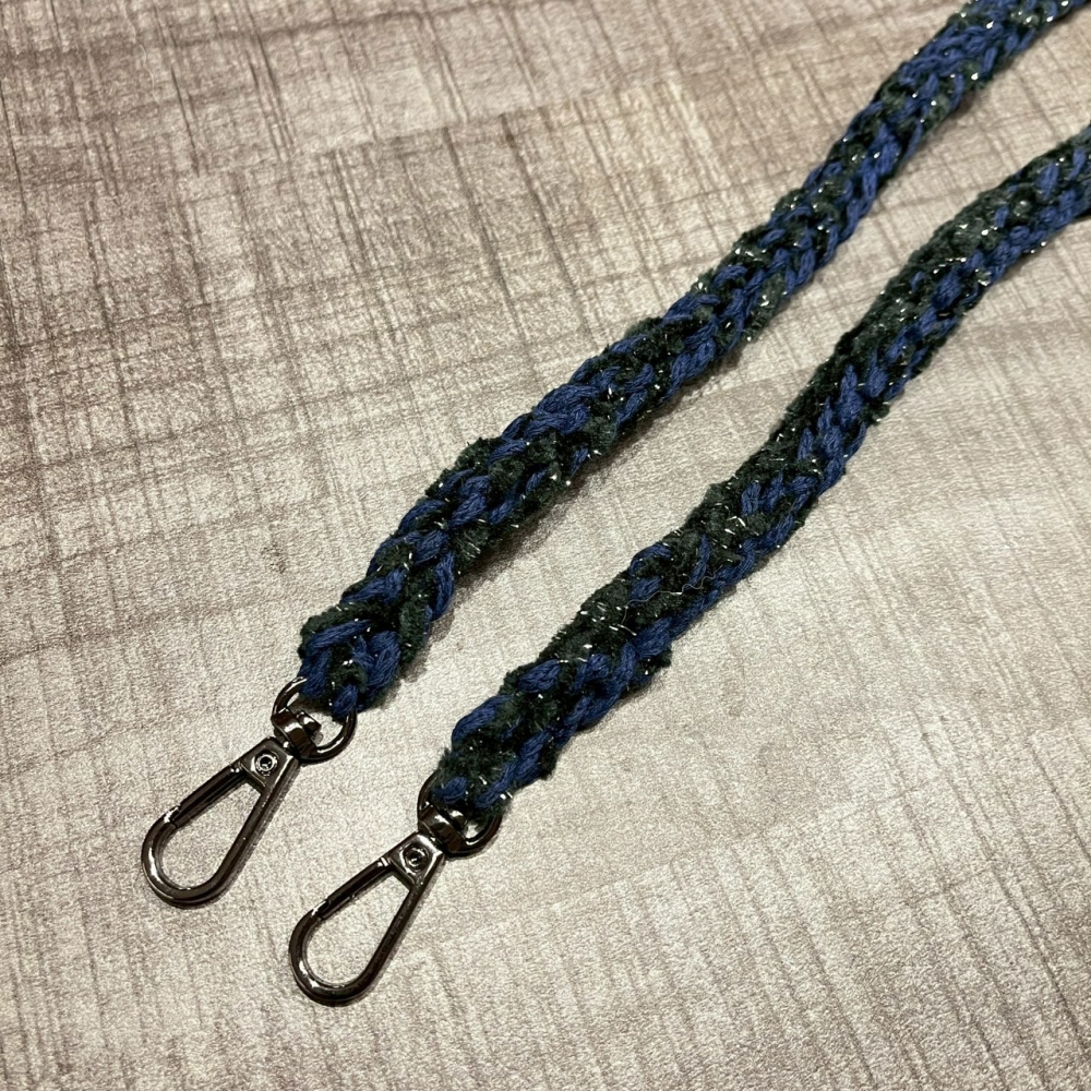 Jenny’s good life 手作混色毛線細款手機背帶 手機掛繩-細節圖8