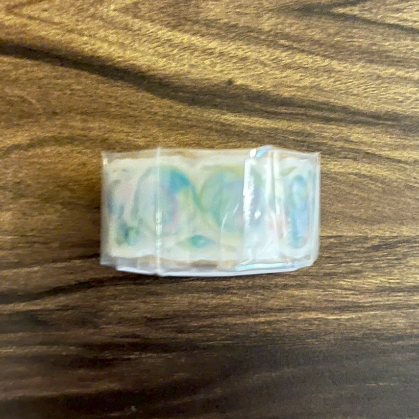 日本製MIND WAVE 夢幻藍色泡泡圖案和紙紙膠帶 手帳紙膠帶 貼紙-細節圖3