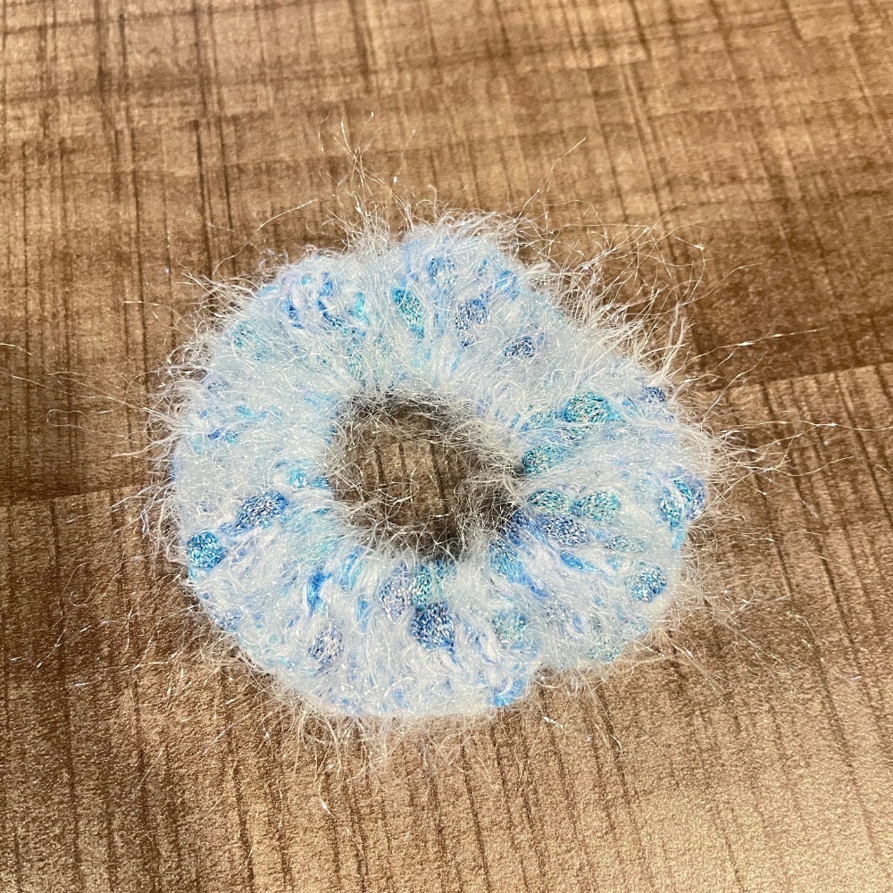 Jenny’s good life 手作毛線毛毛系列大腸圈 髮圈 髮飾 小腸圈-規格圖8