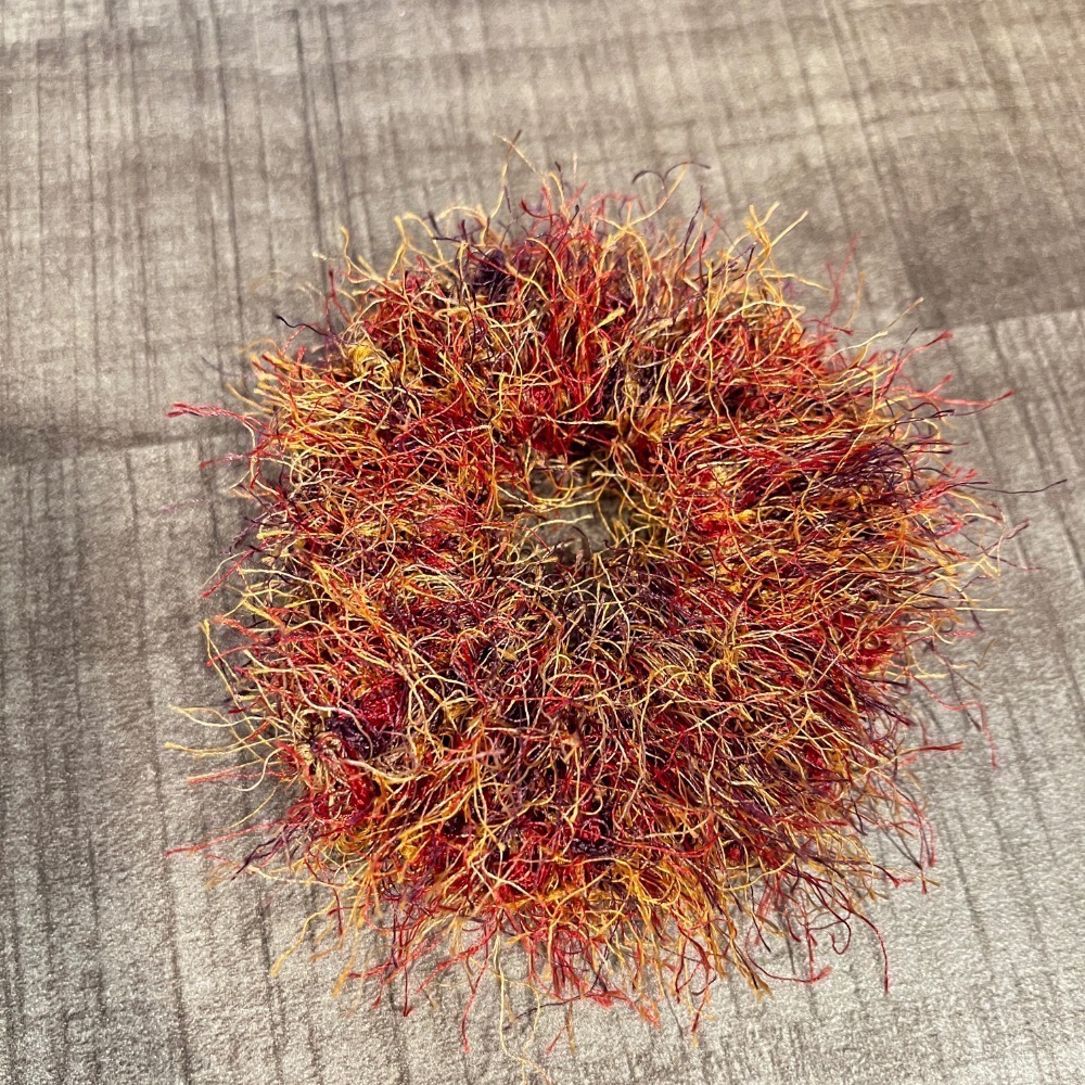 Jenny’s good life 手作毛線毛毛系列大腸圈 髮圈 髮飾 小腸圈-規格圖9