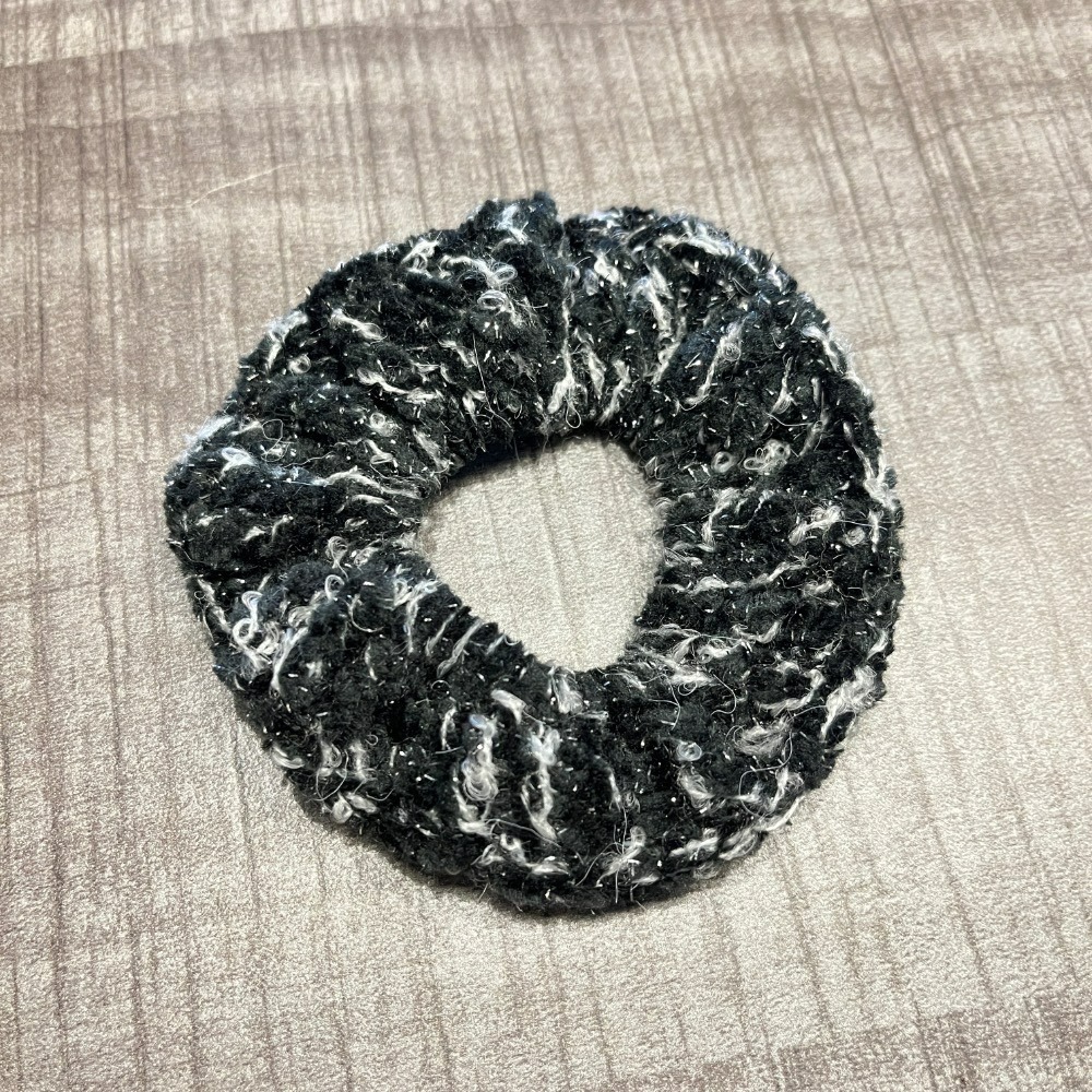 Jenny’s good life 手作毛線毛毛系列大腸圈 髮圈 髮飾 小腸圈-規格圖9