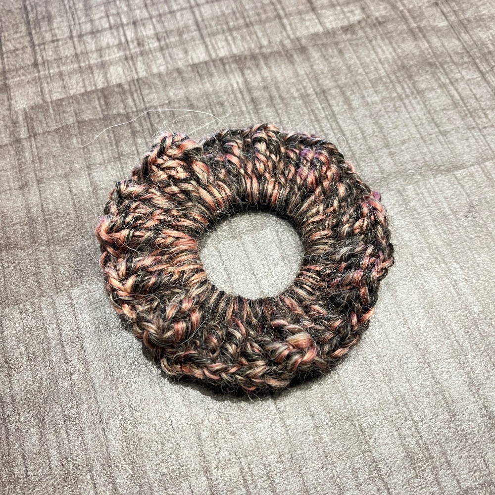 Jenny’s good life 手作毛線毛毛系列大腸圈 髮圈 髮飾 小腸圈-規格圖8