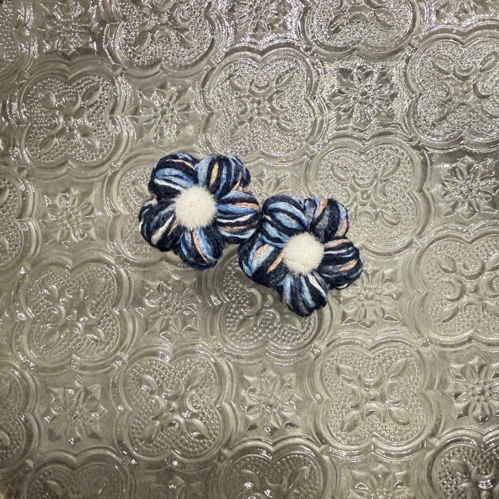 Jenny’s good life 兩朵泡芙小花髮夾 髮飾 飾品-細節圖4