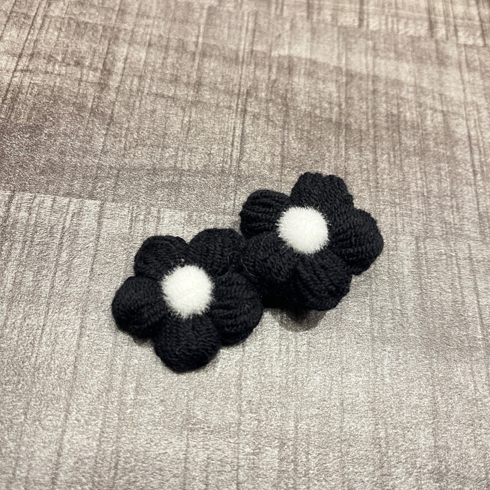 Jenny’s good life 兩朵泡芙小花髮夾 髮飾 飾品-規格圖7