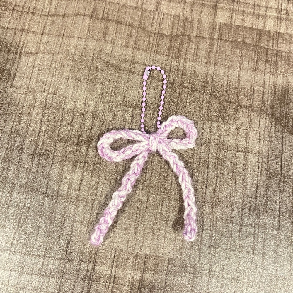 Jenny’s good life 手作毛線蝴蝶結吊飾 掛飾 鑰匙圈-規格圖4