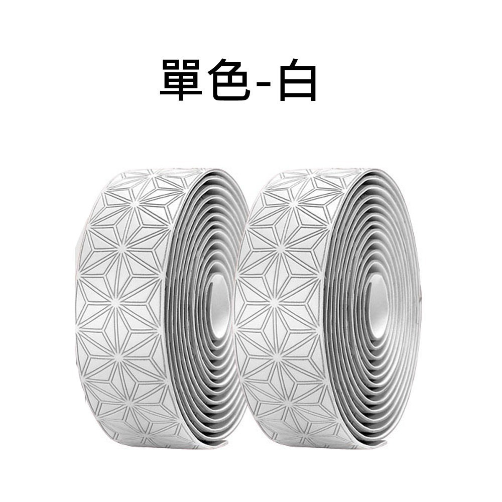 菊花紋手把带 漸變色 双色 把带 手把带 (六芒星手把带) 公路車把帶 自行車把帶 自行車手把帶-規格圖9