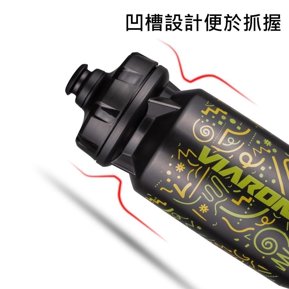 Viaron KT-271 550ml 自行車水壺 噴射水壺 腳踏車水壺 運動水壺 單車水壺 大流量 大吸嘴 無毒材質-細節圖4