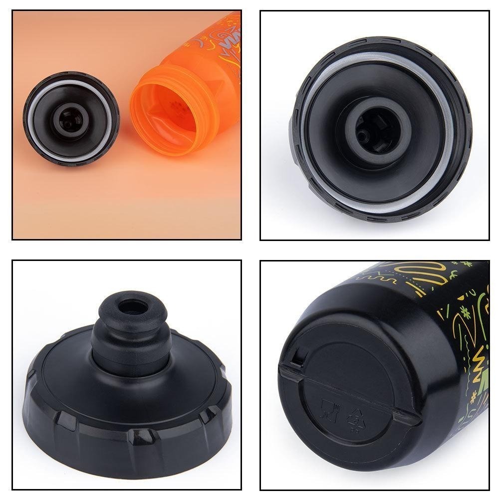 Viaron KT-271 550ml 自行車水壺 噴射水壺 腳踏車水壺 運動水壺 單車水壺 大流量 大吸嘴 無毒材質-細節圖6