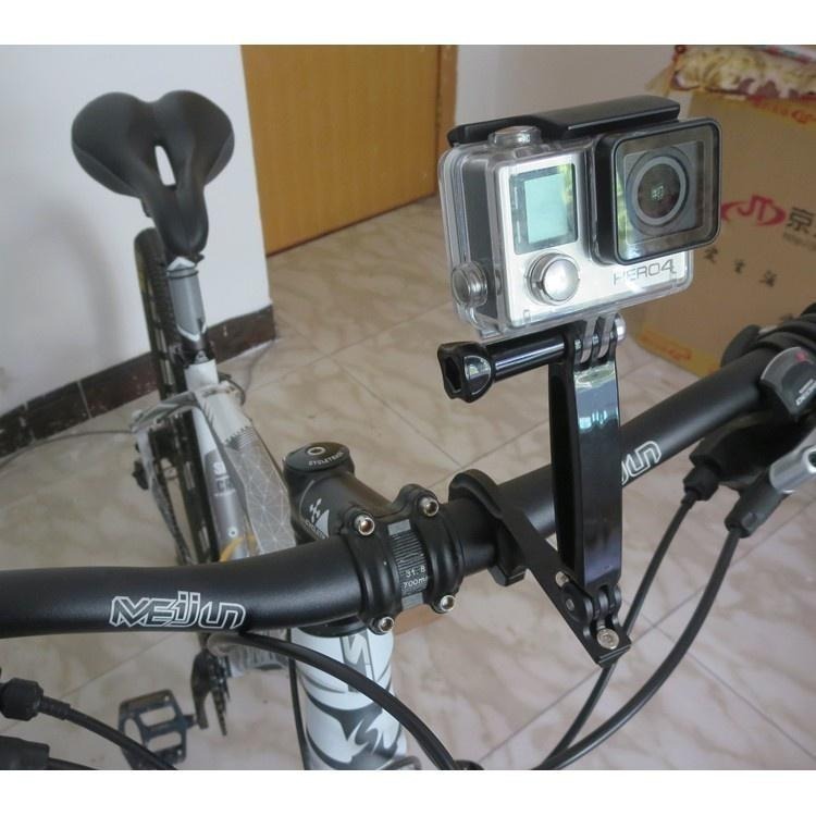 GOPRO 轉接座 自行車把燈座 運動相機支架 吊裝燈座 自行車把支架 GOPRO 配件 O型支架 加長型支架-細節圖5