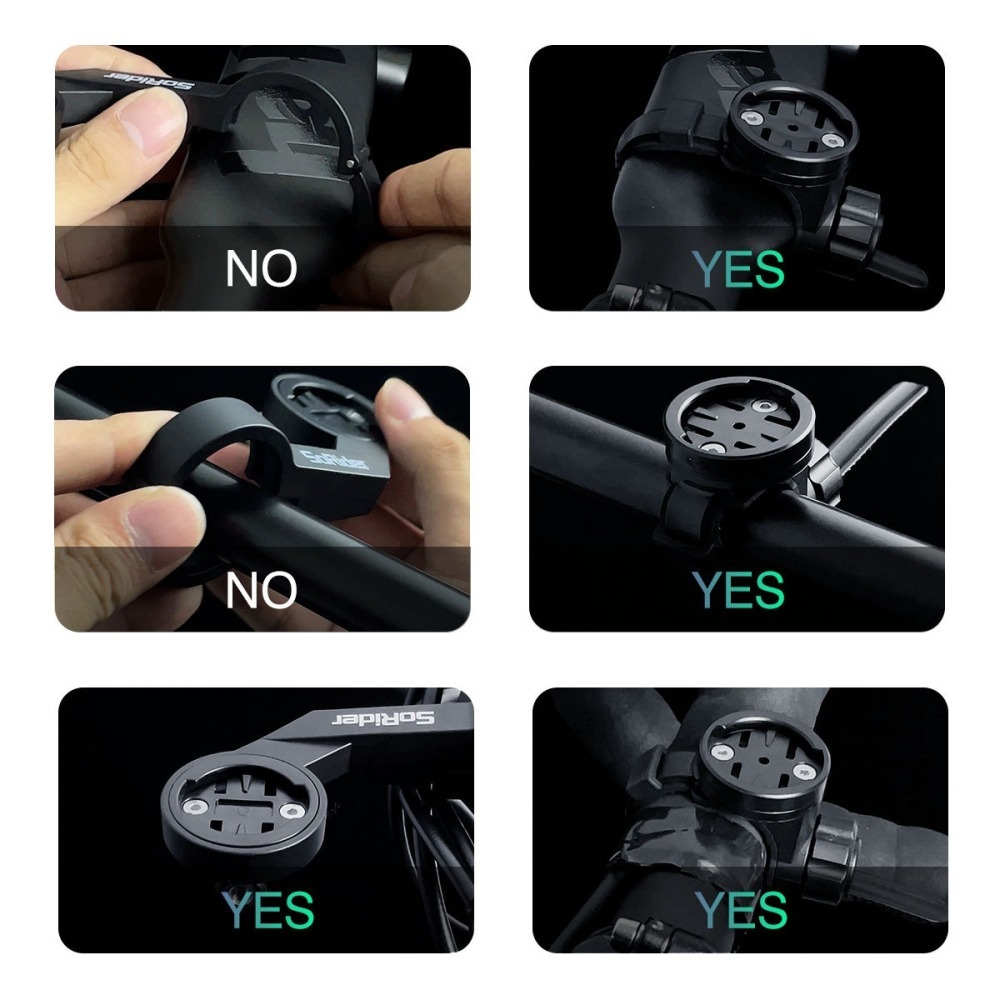 BL08 適用 Garmin Bryton 碼錶座 自行車碼錶座 碼錶架 軟帶式碼錶座 車把碼錶座 扁把 ㄧ體把手專用-細節圖3