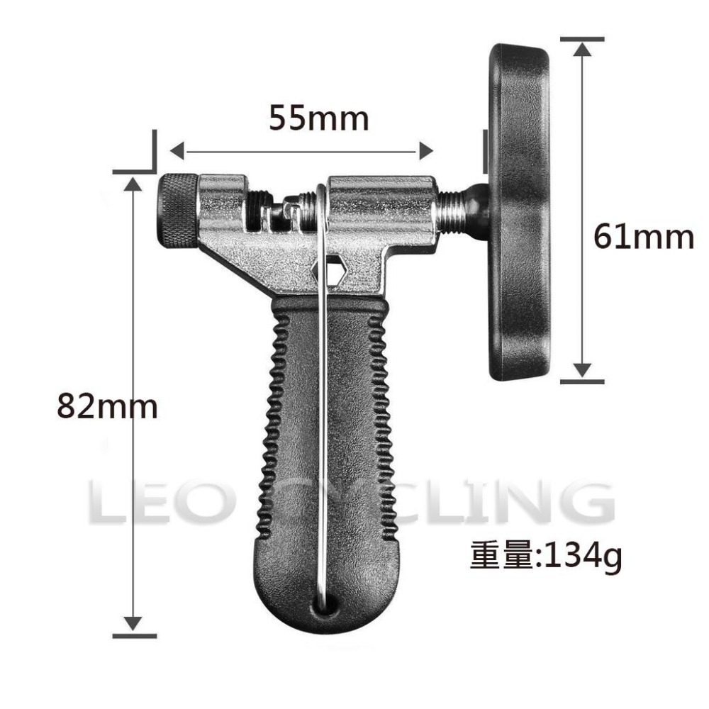 B 打鏈器 自行車拆鏈器 可換頂針 適用單速-6-7-8-9-10-11速鏈條 自行車打鏈器 缷鏈器 截鏈器 拆鏈器-細節圖5