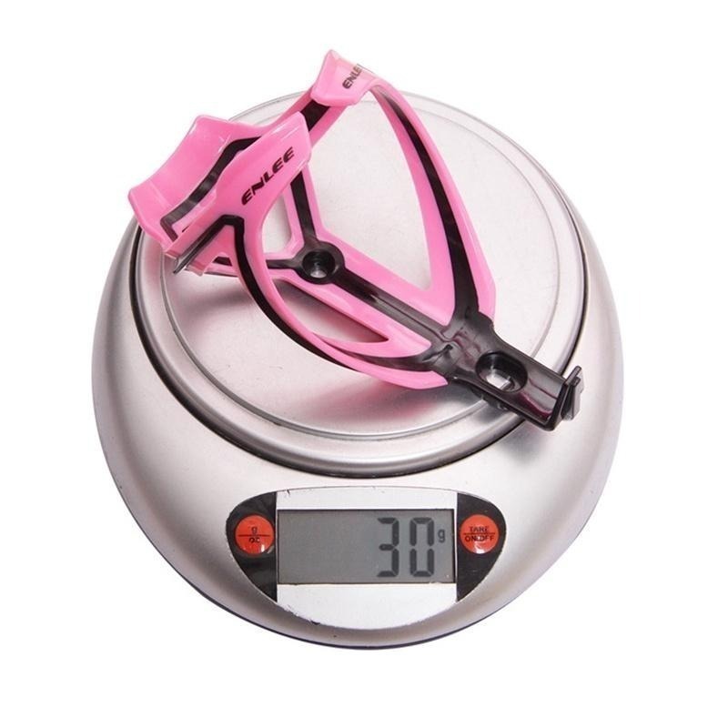 R-30 ENLEE 自行車水壺架 雙色ㄧ體成型 玻璃纖維+PC 中開環抱 高張力設計 ( TACX 可參考) 水壺架-細節圖7