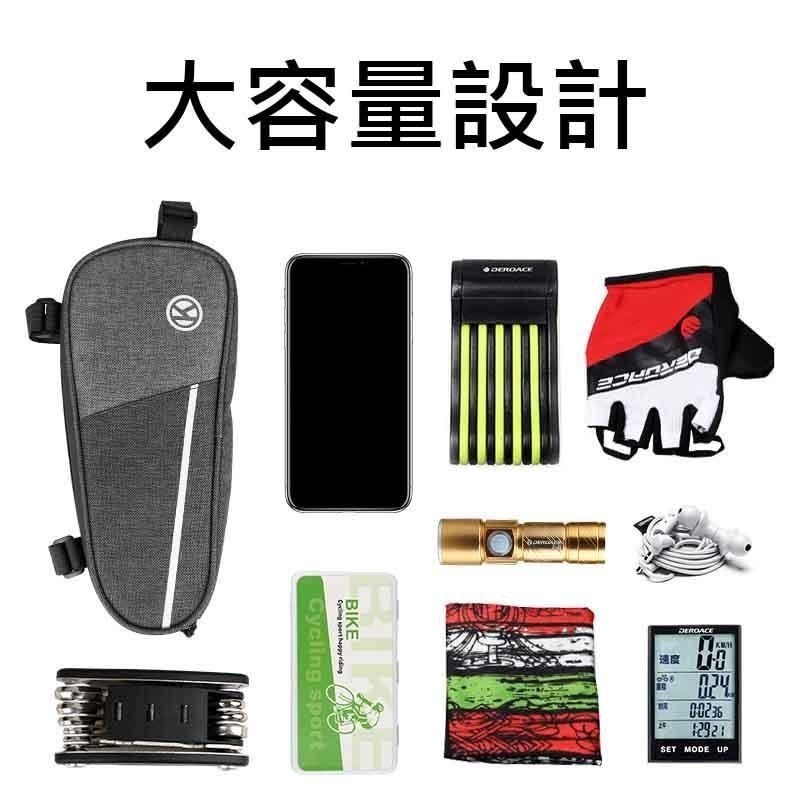 CK三角包 1.4L 自行車包 三角包 後三角左開 橫梁包 防水拉鍊 上管/坐管三角包 補給包-細節圖4