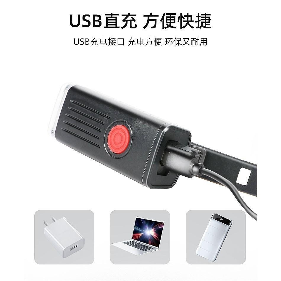 LY-21 自行車前燈 自行車燈 腳踏車前燈 腳踏車大燈 RPL-2255升級版比較亮  USB充電 德規-細節圖9