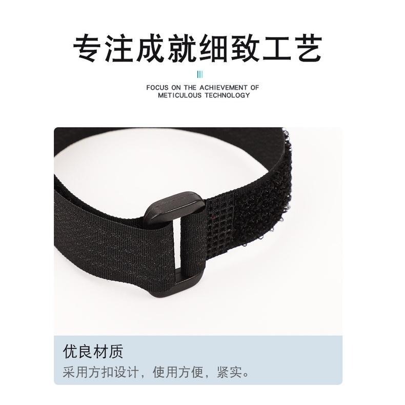 魔鬼氈綁帶 2*25cm  反扣式魔鬼氈綁帶 帶扣魔鬼氈 帶扣魔鬼氈綁帶 魔術貼綁帶 魔鬼氈束線帶-細節圖5