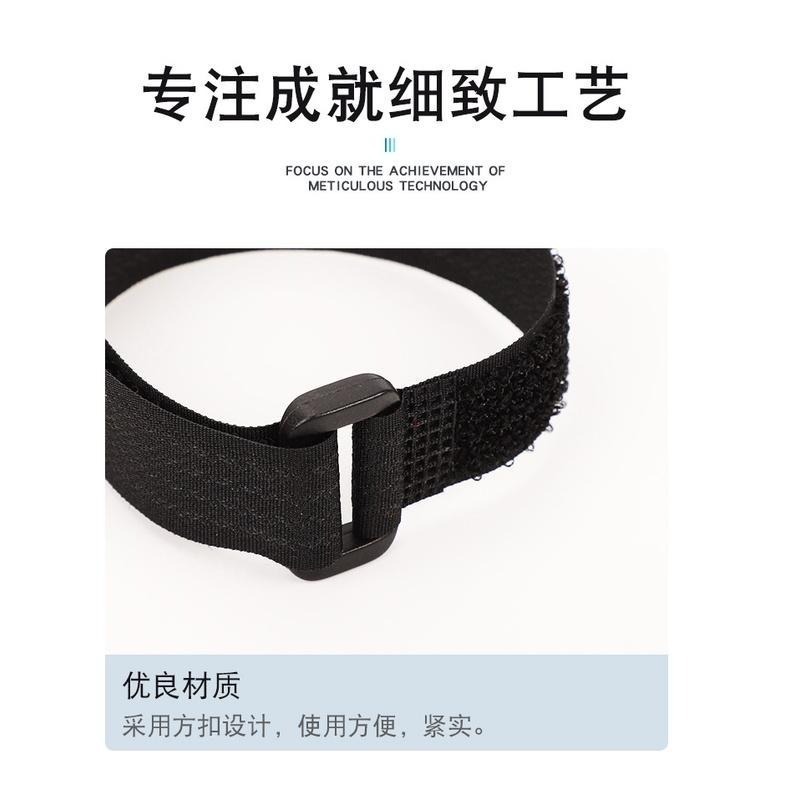 魔鬼氈綁帶 2*25cm  反扣式魔鬼氈綁帶 帶扣魔鬼氈 帶扣魔鬼氈綁帶 魔術貼綁帶 魔鬼氈束線帶-細節圖5