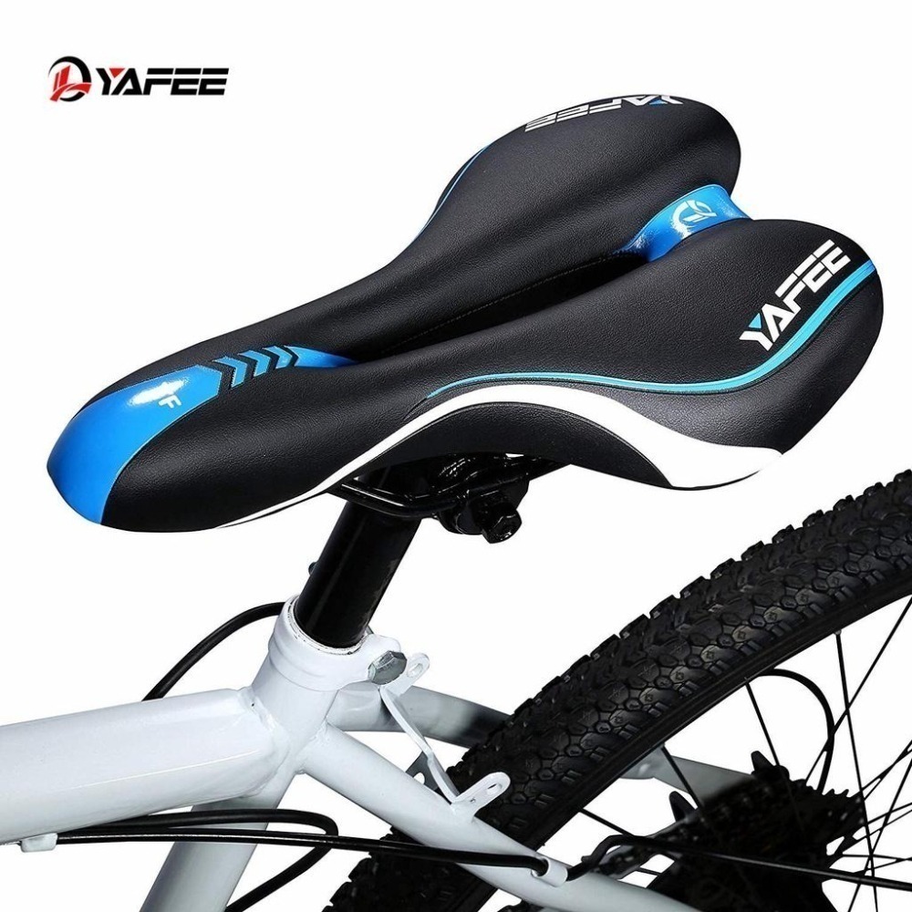 YAFEE 座墊 YF-1034 自行車坐墊 加厚座墊 中空透氣坐墊 腳踏車坐墊 TWTTER可參考-細節圖4