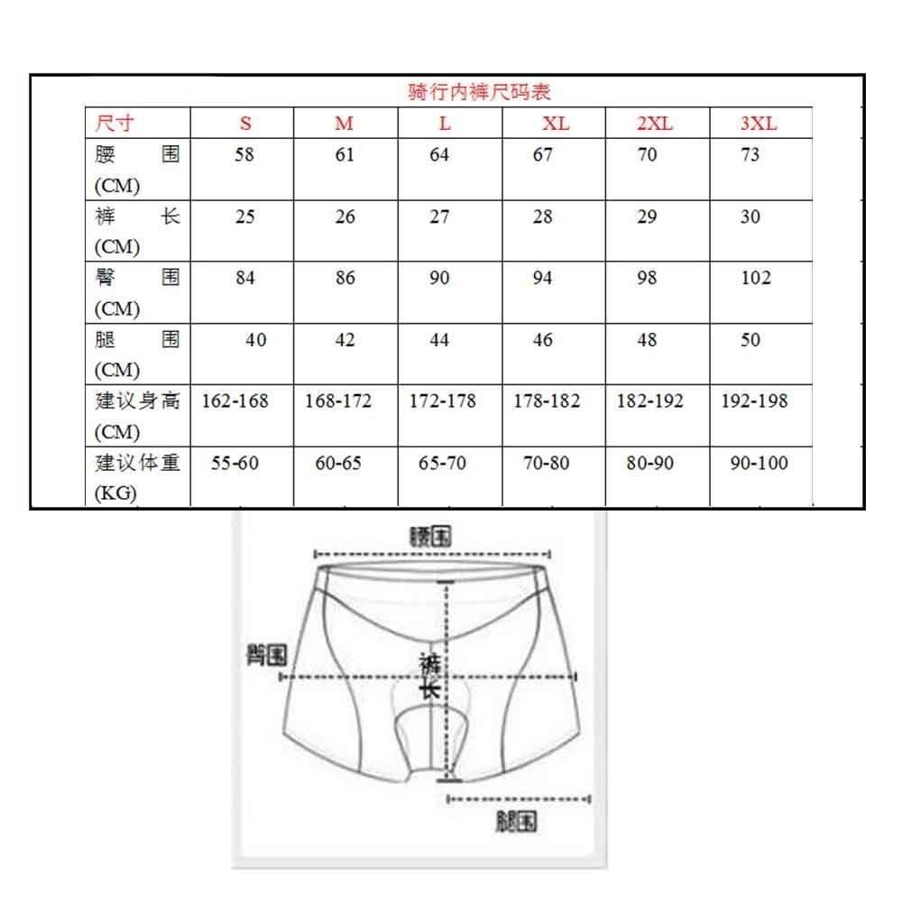 FOX 自行車內褲 加厚矽膠內褲 單車騎行矽膠內褲 3D矽膠坐墊 車內褲 男用 單車內褲 自行車車內褲-細節圖3