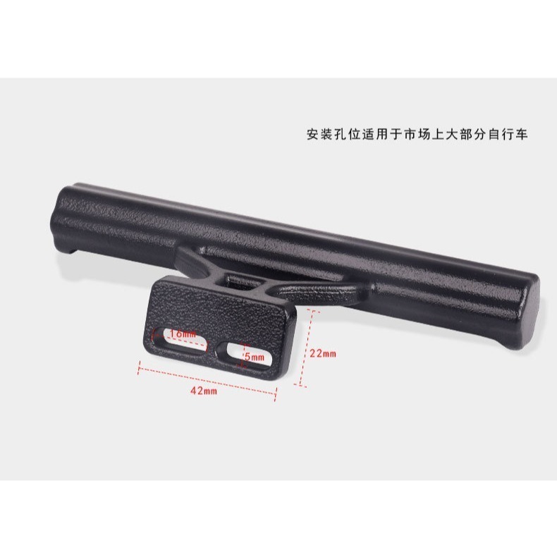 鎖龍頭延伸座 長款 自行車 鋁合金 延伸架 碼表架 燈架 平把 彎把 擴充架 擴充座 多功能支架-細節圖3