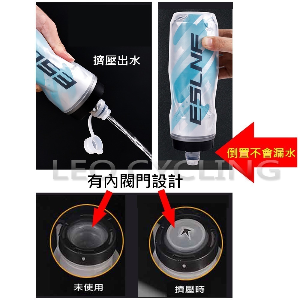 ESLNF 三層保溫水壺 保溫水壺 保冰水壺 保冷水壺 自行車水壺 噴射水壺 腳踏車水壺 運動水壺 大流量 大吸嘴-細節圖6