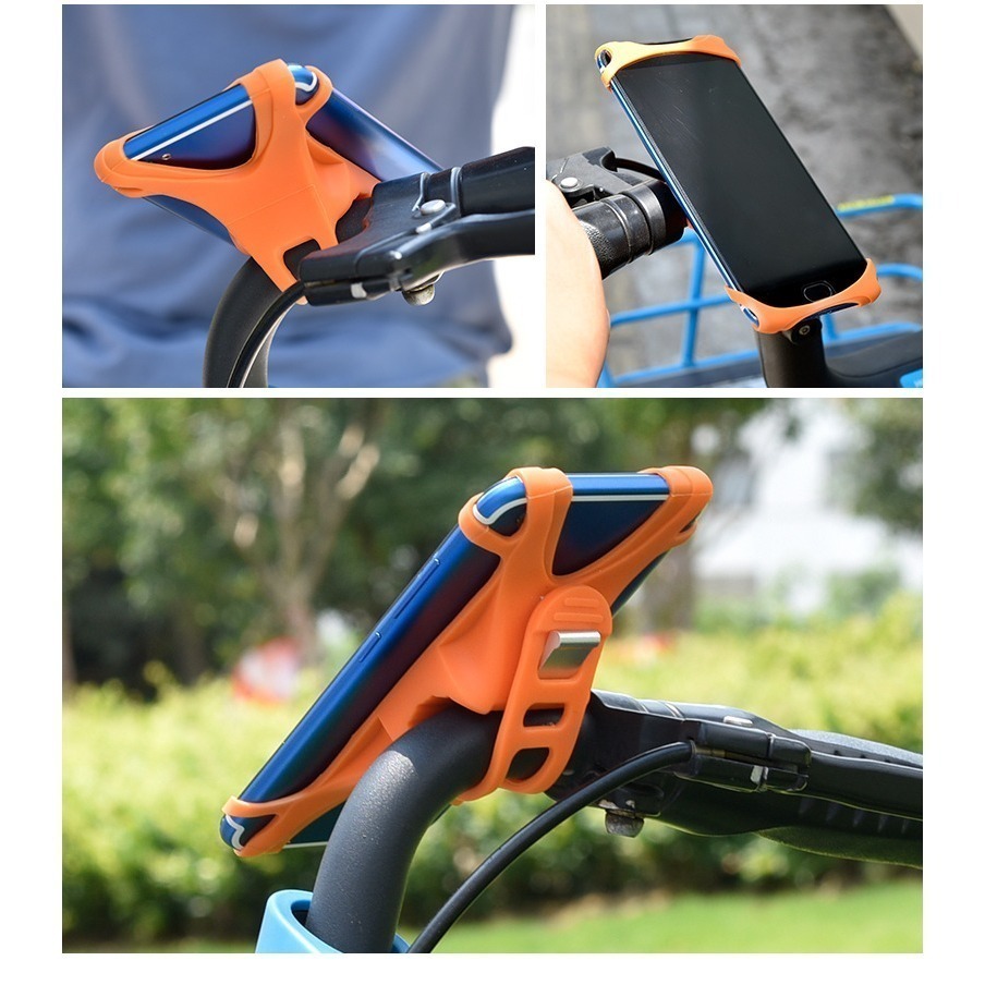 矽膠手機架 自行車手機架 腳踏車手機架 自行車手機支架 腳踏車手機支架 機車 重機 手機固定架 硅膠手機架-細節圖7