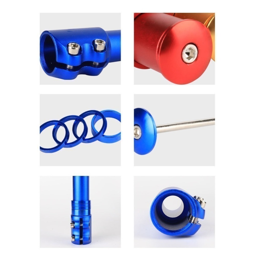 獅子座單車 龍頭增高器 自行車龍頭增高器 自行車前叉頭管增高器 鋁合金龍頭增高器 把立增高器 龍頭墊高器-細節圖2