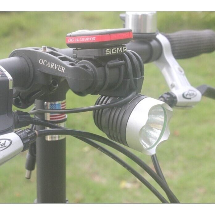 JC21 碼錶延伸座 把手管徑25.4-31.8mm可用 擴充座 轉接座 車燈燈座 腳踏車延伸座 自行車延伸架-細節圖2
