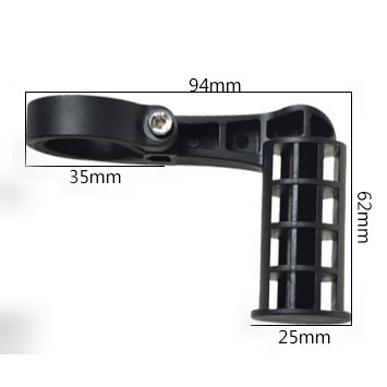 JC21 碼錶延伸座 把手管徑25.4-31.8mm可用 擴充座 轉接座 車燈燈座 腳踏車延伸座 自行車延伸架-細節圖5
