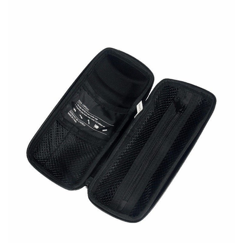 碳纖紋工具罐 自行車工具罐 工具罐 水壺式 水壺架 拉鏈式 工具罐 軟殼 硬殼 自行車 公路車-細節圖7