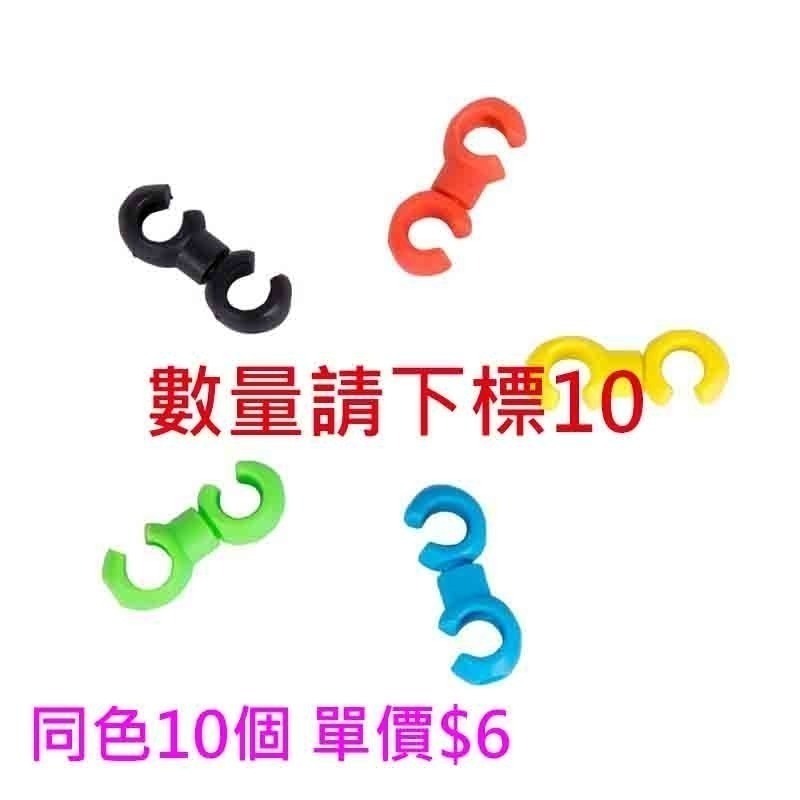 自行車S扣 手銬式外管集線扣 變速線管 變速外管 剎車線管 煞車外管 油管 C型扣 S型勾 S型鉤-細節圖8