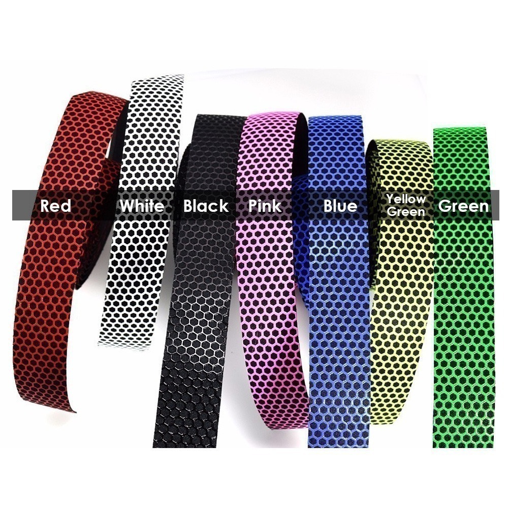 T93 自行車手把帶 自行車把帶 EVA+PU蜂巢紋防滑車把帶 蜂巢矽膠手把帶 公路車彎把帶 自行車握把帶 把手帶-細節圖4