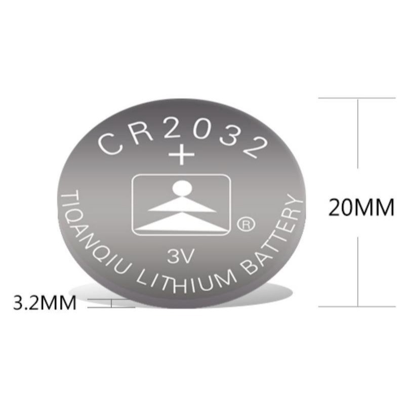 CR2032 一卡5顆 3V鋰電池 水銀電池 碼錶電池 鈕扣電池 青蛙燈電池 遙控器電池-細節圖2