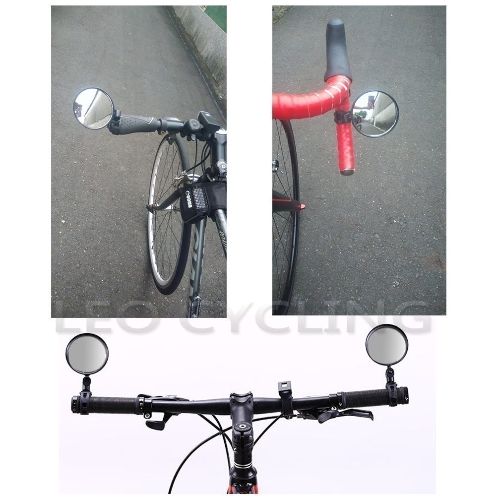 自行車綁帶式照後鏡 廣角鏡 凸透鏡 多角度可調360度旋轉 腳踏車後照鏡 自行車照後鏡 自行車後視鏡 腳踏車後視鏡-細節圖7