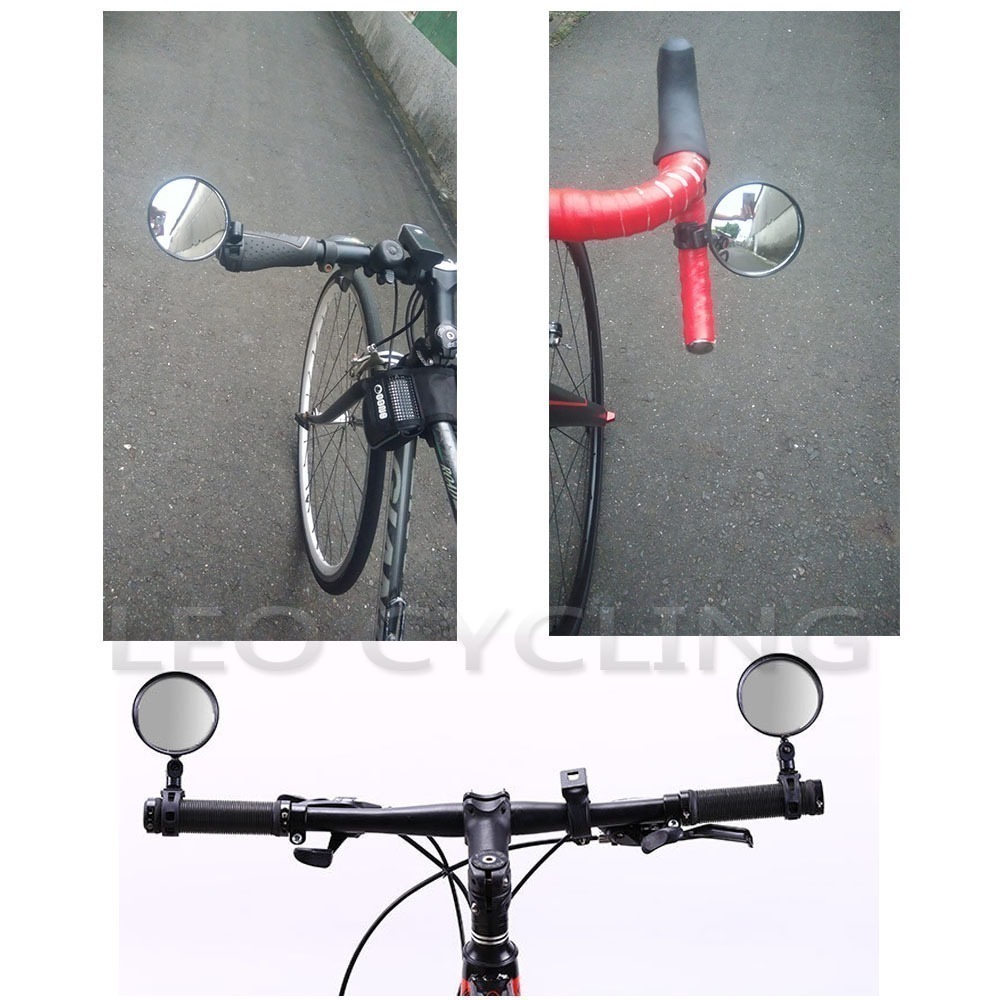 自行車綁帶式照後鏡 廣角鏡 凸透鏡 多角度可調360度旋轉 腳踏車後照鏡 自行車照後鏡-細節圖7