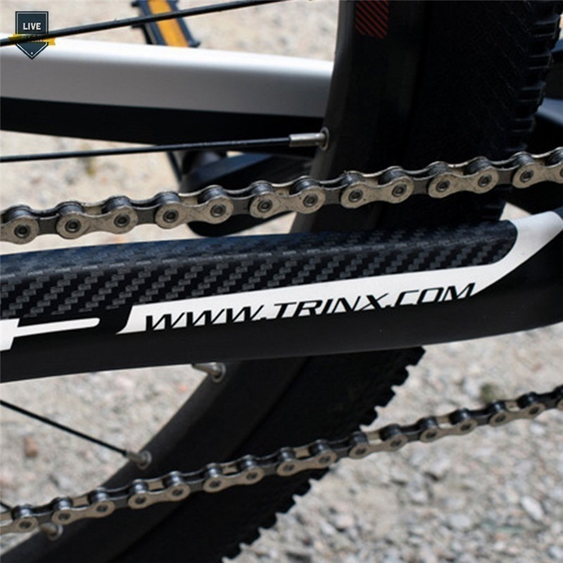 車架保護貼紙 自行車防刮貼紙 自行車 保護貼 護鏈貼紙 車身防刮 貼紙 犀牛皮 防管線摩擦車架 前叉 下叉保護貼紙-細節圖8