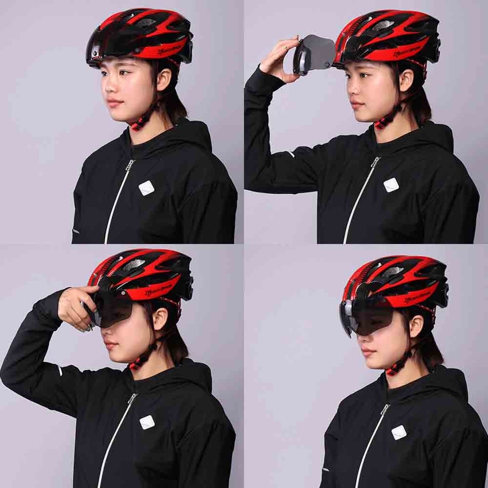 R 磁吸式安全帽鏡片 磁吸風鏡 多品牌共用 尺寸一樣就通用 磁吸式安全帽風鏡 磁吸式鏡片 風鏡 自行車安全帽-細節圖4