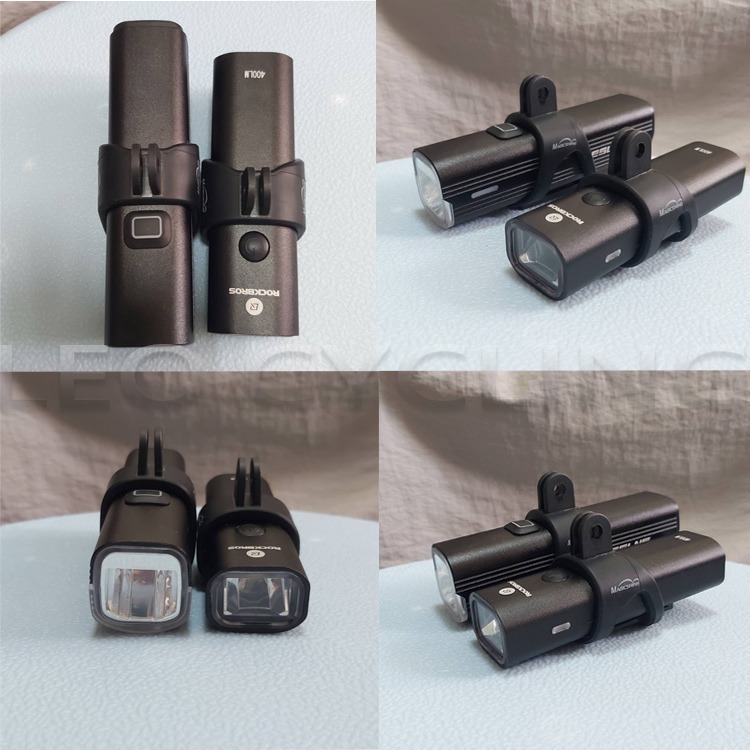 Magicshine MJ6500 GOPRO前燈轉接座 下掛式燈座 GOPRO 2腳 橡膠吊装支架 GOPRO吊裝燈座-細節圖5