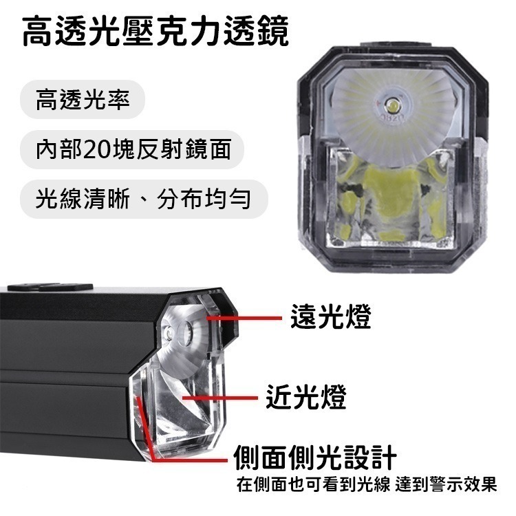 E327 900流明 自行車前燈 吊裝車燈 自行車燈 吊裝前燈 腳踏車前燈 高亮度車燈 TYPE-C 德規前燈-細節圖2