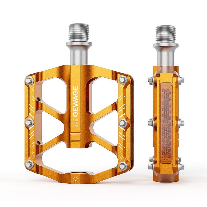 F-222 三培林踏板 自行車踏板 自行車腳踏板 腳踏車踏板 腳踏車腳踏板 單車踏板 腳踏板 公路車踏板 鋁合金踏板-規格圖9