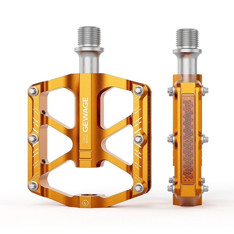 F-222 三培林踏板 自行車踏板 自行車腳踏板 腳踏車踏板 腳踏車腳踏板 單車踏板 腳踏板 公路車踏板 鋁合金踏板-規格圖9