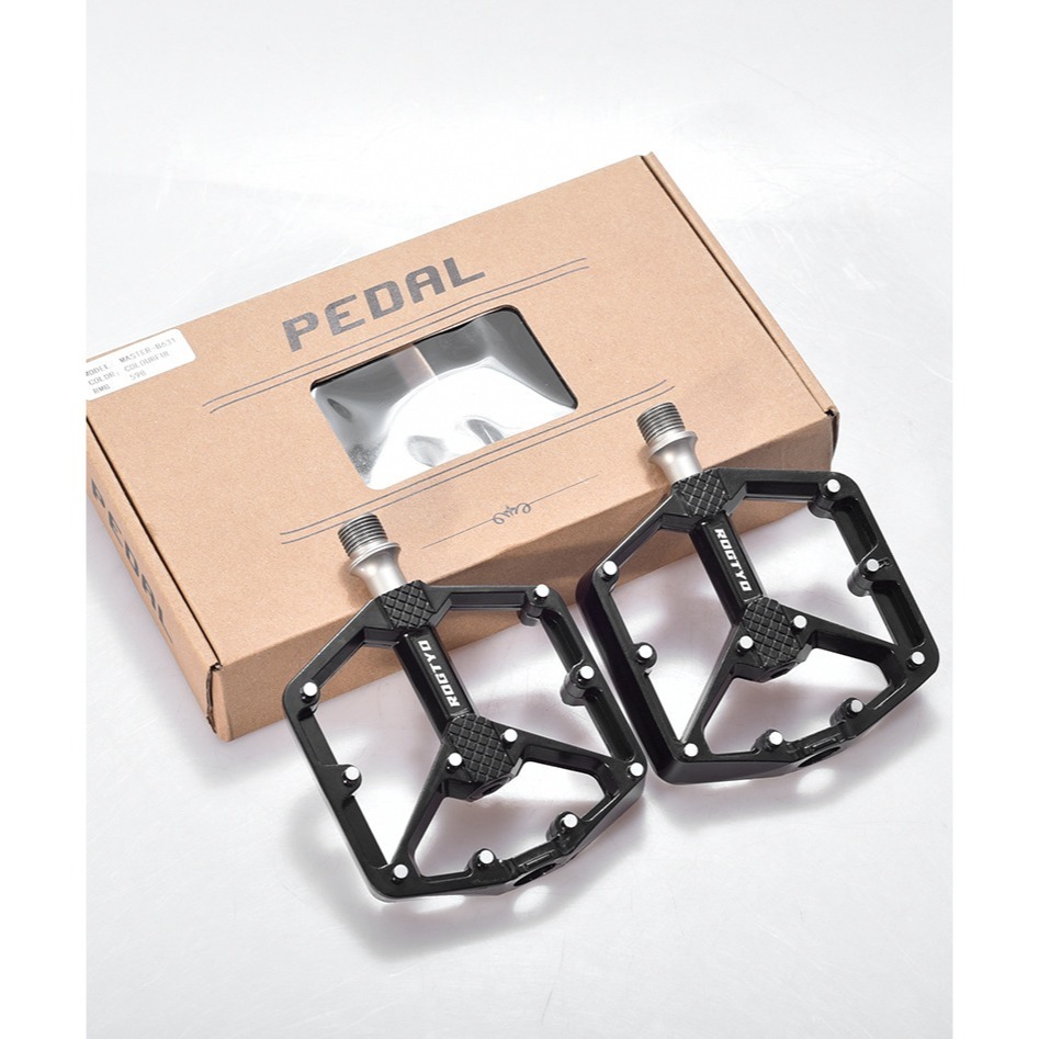 ROGTYO 自行車踏板 3培林 大平面 三培林腳踏 鋁合金腳踏板 單車腳踏板 自行車腳踏板 腳踏車踏板-細節圖5