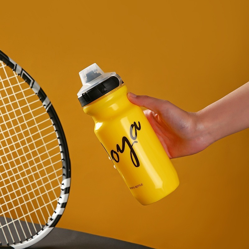 WOYA 自行車水壺 噴射水壺 腳踏車水壺 運動水壺 單車水壺 大流量 大吸嘴+防塵蓋-細節圖6